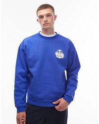 Obey - – weldon – schweres oversize-sweatshirt - Lyst
