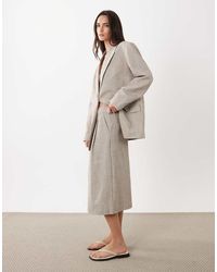 ASOS - Tailored Wide Bermuda Culottes - Lyst