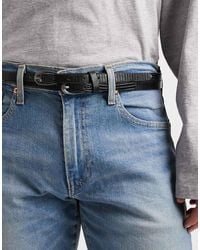 ASOS - Double Strap Skinny Belt - Lyst