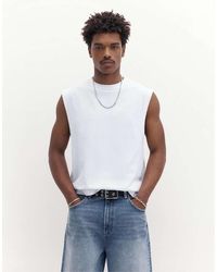 Pull&Bear - Canotta Sporco - Lyst