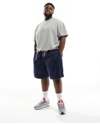 Polo Ralph Lauren - Big & Tall Prepster Flat Front Cord Chino Short Classic Oversized Fit - Lyst