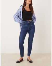 Pimkie - High Waisted Skinny Jeans - Lyst