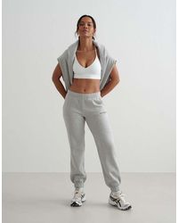 Aim'n - Melange Varsity Classic Sweatpants - Lyst