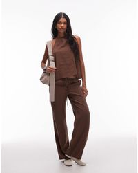 ASOS - Modal Pull On Relaxed Trouser - Lyst