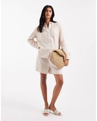 ONLY - – oversize-hemdbluse - Lyst