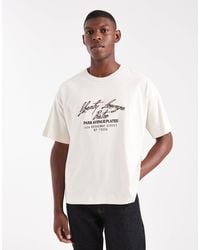 Jack & Jones - – kastiges cropped-t-shirt - Lyst