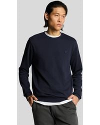 Lyle & Scott - Superfine Cotton Crew Neck Sweatshirt - Lyst