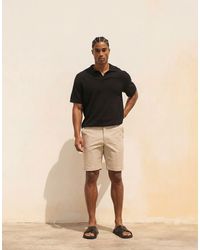 ASOS - Cotton Rich Slim Chino Dress Shorts - Lyst