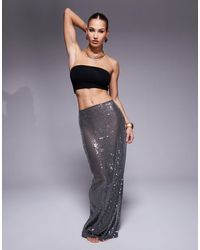 South Beach - Sequin Maxi Beach Skirt - Lyst