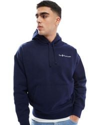 Polo Ralph Lauren - – locker geschnittener, schwerer oversize-kapuzenpullover aus fleece - Lyst