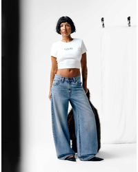 Levi's - Essential Baby Tee With Logo Print - Lyst