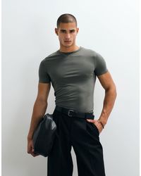 ASOS - – körperbetontes basic-t-shirt - Lyst