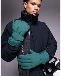 ASOS 4505 Ski & Snow - Asos 4505 Ski Water Repellent Ski Glove With Goggle Wipe - Lyst