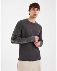Hollister - Long Sleeve Thermal Top With Sleeve Graphic - Lyst