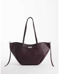 Gina Tricot - Long Strap Tote Bag With Buckle Detail - Lyst