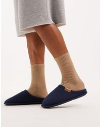Jack & Jones - Chaussons style mules en velours côtelé - Lyst