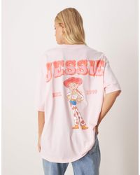 ASOS - Disney Pixar Unisex Oversized T-shirt With Toy Story Jessie Prints - Lyst