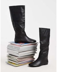 Vagabond Shoemakers - Aleya Flat Knee Boots - Lyst