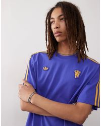 adidas Originals - Adidas football - manchester united icons - t-shirt - /jaune - Lyst
