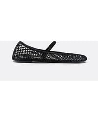 Stradivarius - Mesh Strap Ballet Flats - Lyst