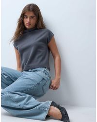 ASOS - Supersoft Boxy Crop Top - Lyst