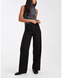 Vero Moda - Straight Smart Trouser With Crease Front - Lyst