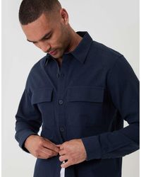 Threadbare - Linen Blend Lightweight Shacket - Lyst