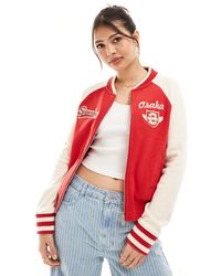 Superdry - College Graphic Jersey Bomber - Lyst