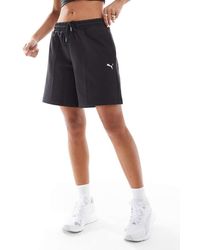 PUMA - Wardrobe Ess Relaxed Long Line 8" Shorts - Lyst