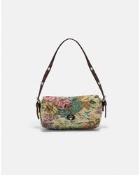 Stradivarius - Mini-tasche mit blumenmuster - Lyst