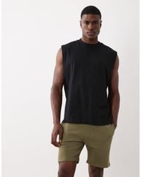 ASOS - Essentials Slim Mid Length Jersey Shorts - Lyst
