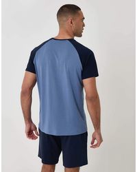 Threadbare - Raglan Short Sleeve Top & Shorts Lounge Set - Lyst