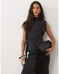 ASOS - Wrap Front Tie Sleeveless Top Co-Ord - Lyst