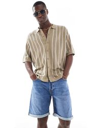 Jack & Jones - Denim Short With Turn Up - Lyst