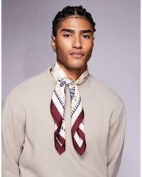 Prohibited - Clubhouse Logo Jacquard Scarf - Lyst