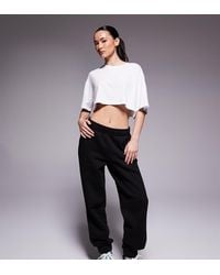 4505 - Petite Icon Rest Day Heavyweight 440Gsm Cotton Cuffed Jogger - Lyst