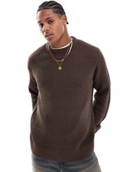 Only & Sons - – gerippter strick-pullover - Lyst