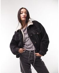 TOPSHOP Jean and denim jackets for Women | Online Sale up to 60% off | Lyst