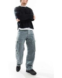 G-Star - Bend 3d Loose Fit Denim Cargo Jeans - Lyst