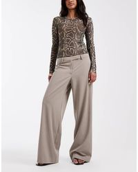 ASOS - Low Rise 90's Tailored Trouser - Lyst