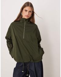 ASOS - Techy Jack Met Opstaande Boord En Ritssluiting - Lyst