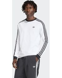 adidas Originals - 3-stripes Longsleeve Tee - Lyst