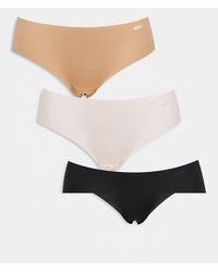 DKNY - Hipster Brief Three Pack - Lyst