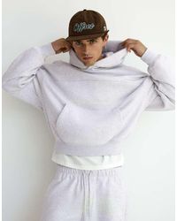 Bershka - Boxy Fit Basic Hoodie - Lyst