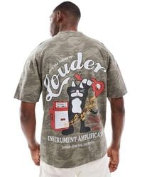 Hollister - Boxy Pet Motif T-shirt - Lyst