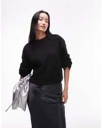 TOPSHOP - Ultimate - pull décontracté en maille duveteuse - Lyst