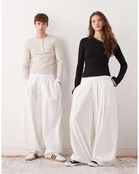 Collusion - Unisex Xl Balloon Pant With Linen - Lyst