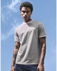 ASOS - Breathemaxtm Regular Fit T-shirt With Tonal Ringer - Lyst