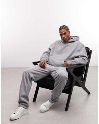 ASOS - Premium Heavyweight Straight Leg Sweatpants - Lyst