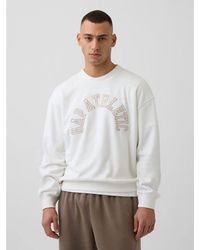 Gap - Athletic Logo Crew Neck Sweater - Lyst